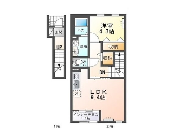 メゾン ルメールの物件間取画像